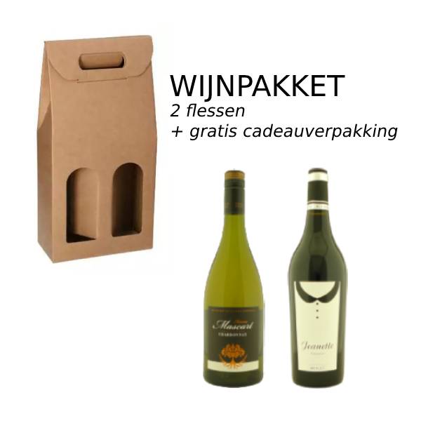 Wijnpakket2flessen