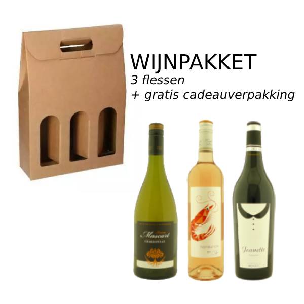Wijnpakket3flessen